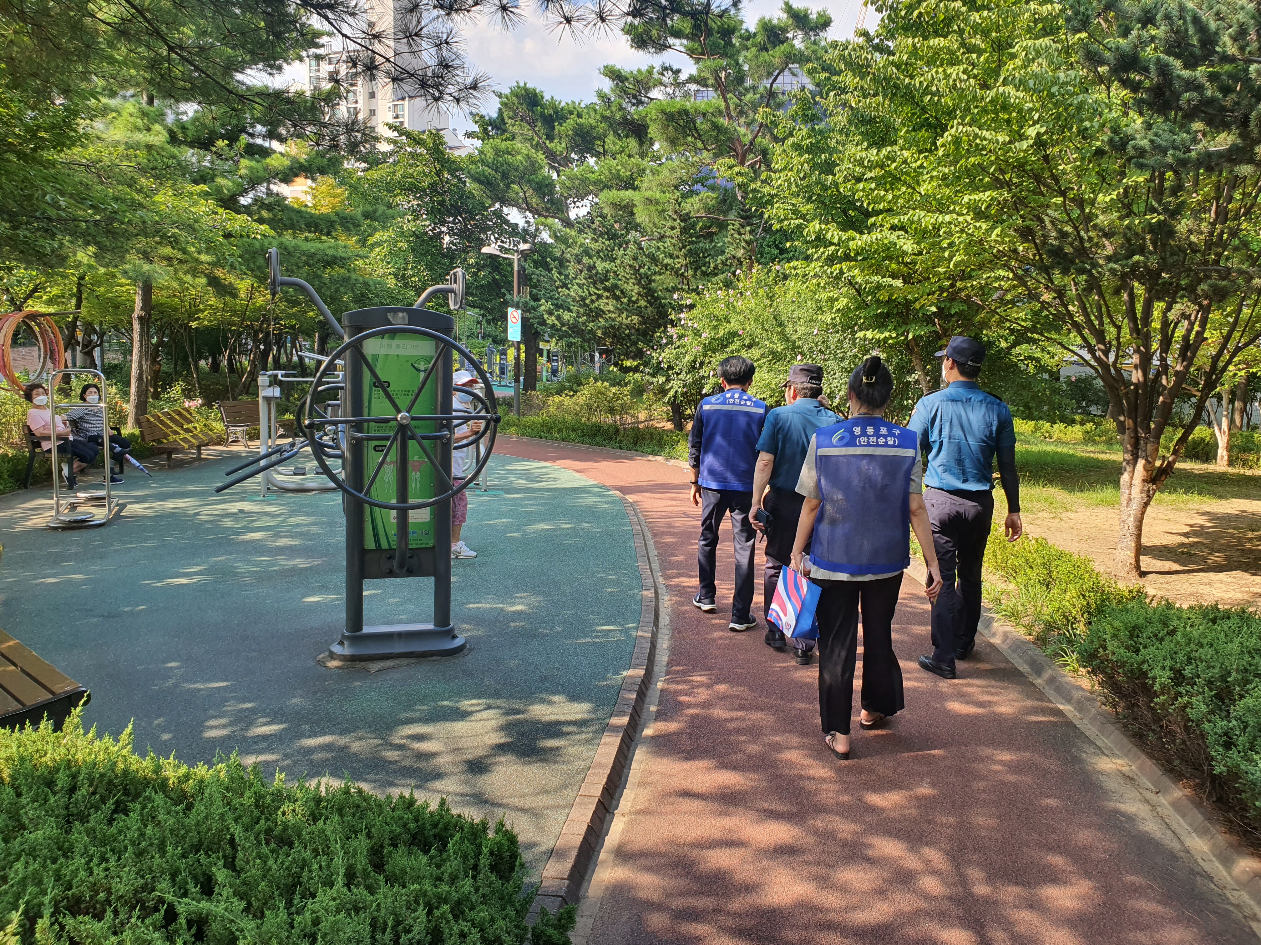 7월 신길1동장 지구대장 합동 순찰 실시 3번째 파일