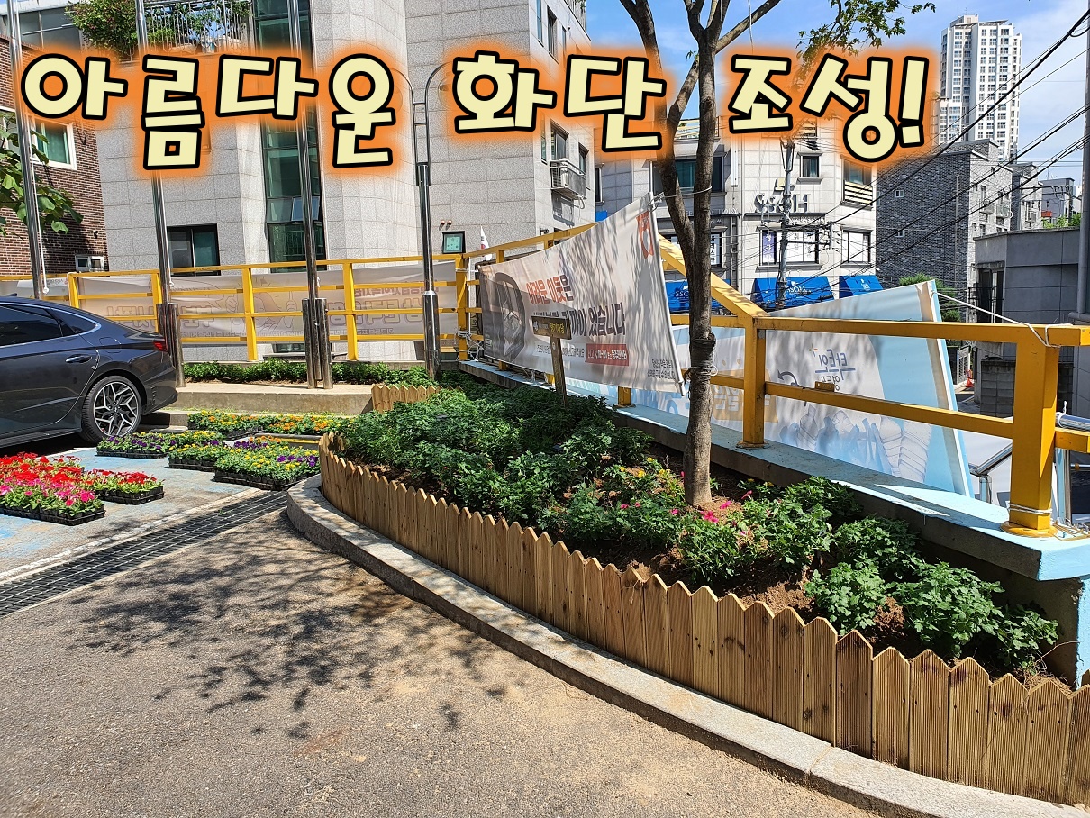 "꽃으로 탁트인 골목 만들기" 사업으로 달라진 우리 동네 4번째 파일