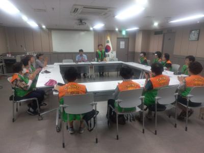 신길5동 자율방재단 정례회의 및 빗물받이 청소행사 (2024.07.10.) 의 이미지