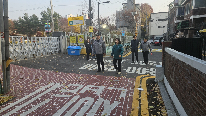 11월 동장,지구대장 합동순찰 1번째 파일