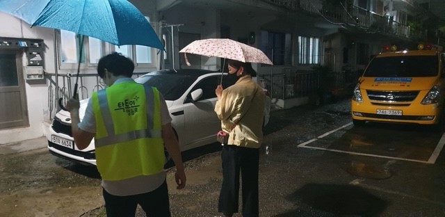 태풍 ＇마이삭＇ 대비 관내 안전순찰 3번째 파일
