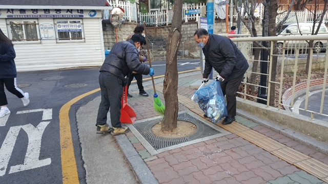 주민과 함께 하는 명절 전 대청소(210209) 의 이미지