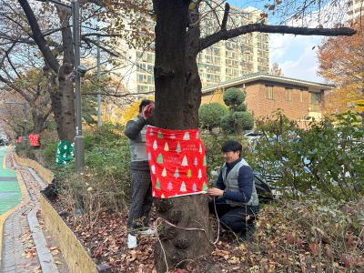 신길6동 겨울 벚꽃 동행길 만들기 (11/20) 의 이미지