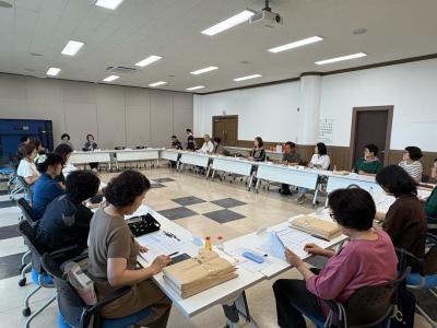 2025년 9월 통장연합회 월례회의 의 이미지