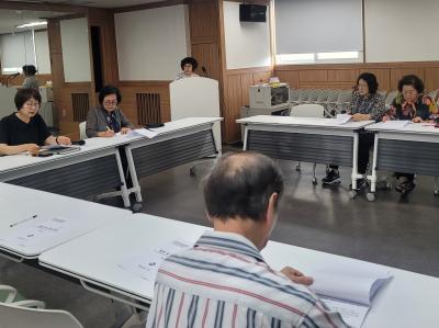대림1동 작은도서관 운영위원회 6월 월례회의(6.18.) 의 이미지