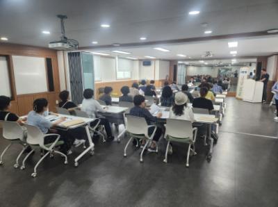 6월 민방위 통대장 교육 의 이미지