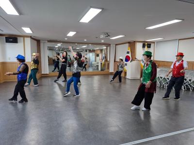 인지능력 개선을 위한 어르신 스마일 라인댄스(7차) 의 이미지