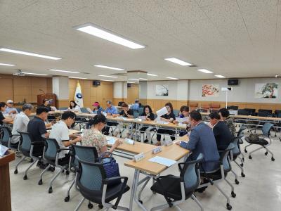 2025. 7월 주민자치위원회 월례회의 의 이미지