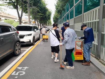 빗물받이 청소의 날 운영 의 이미지