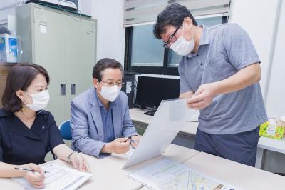 영등포쪽방상담소 및 쪽방, 노숙인복지시설 현장방문 의 이미지