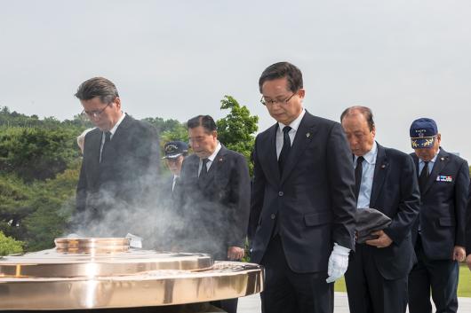 호국보훈의달  국립서울현충원 추모행사 사진