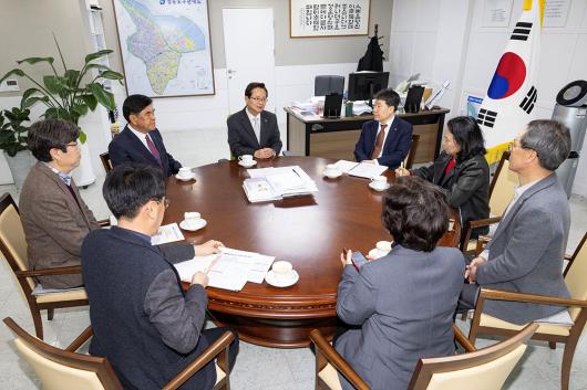 영등포구상공회 임원면담 의 이미지