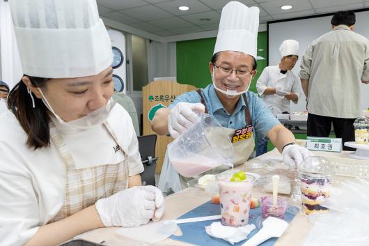 주민참여프로그램_청년 요리 교실 사진