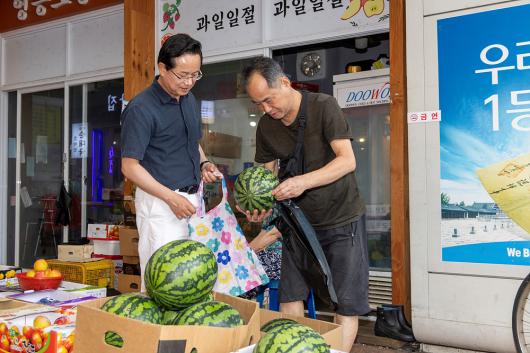 현장점검 - 영등포전통시장 사진