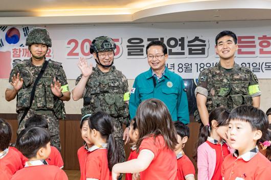 2025년 을지연습 군장비전시회 사진