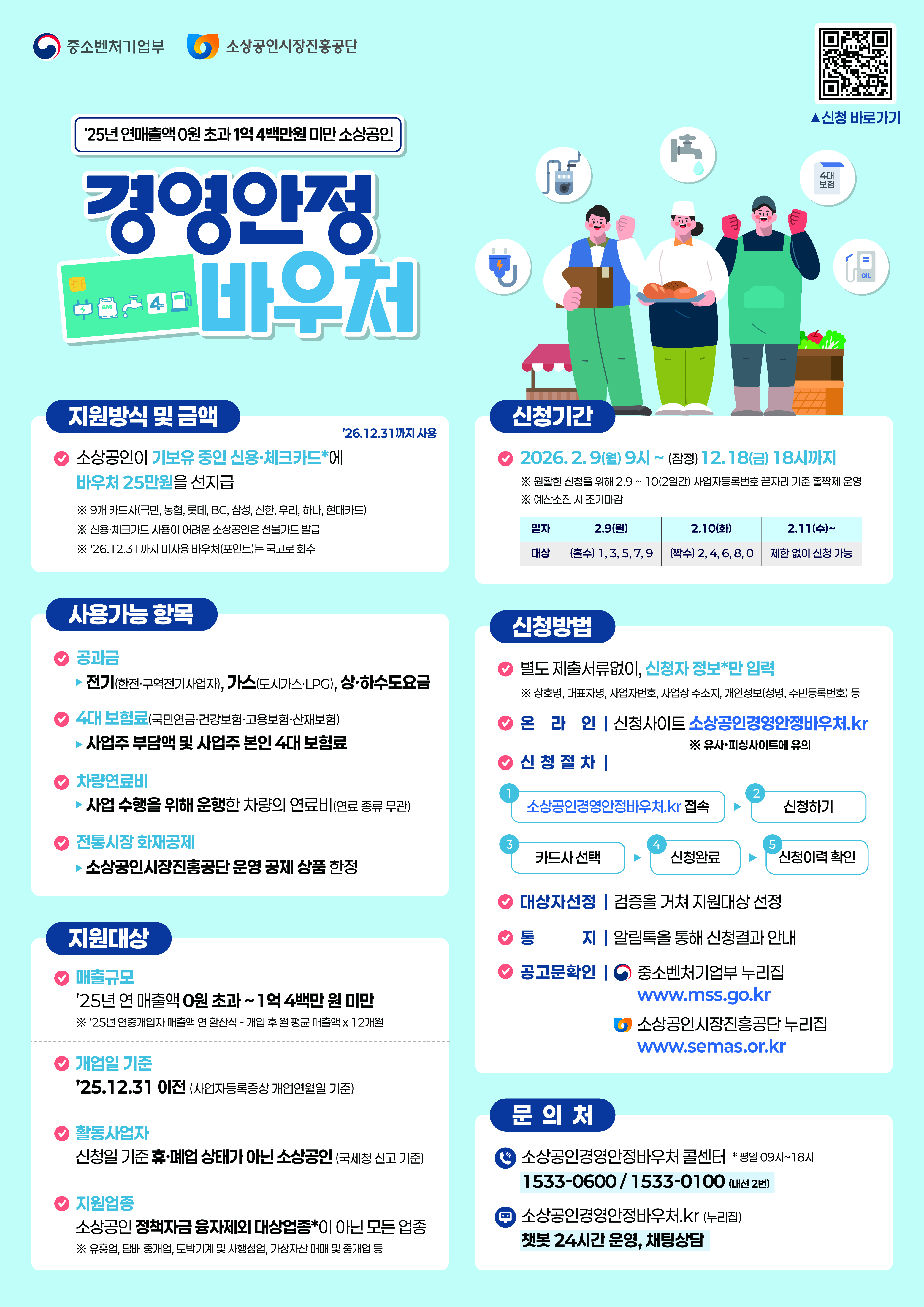 [소상공인시장진흥공단] 소상공인 경영안정 바우처 지원사업 안내 2번째 파일