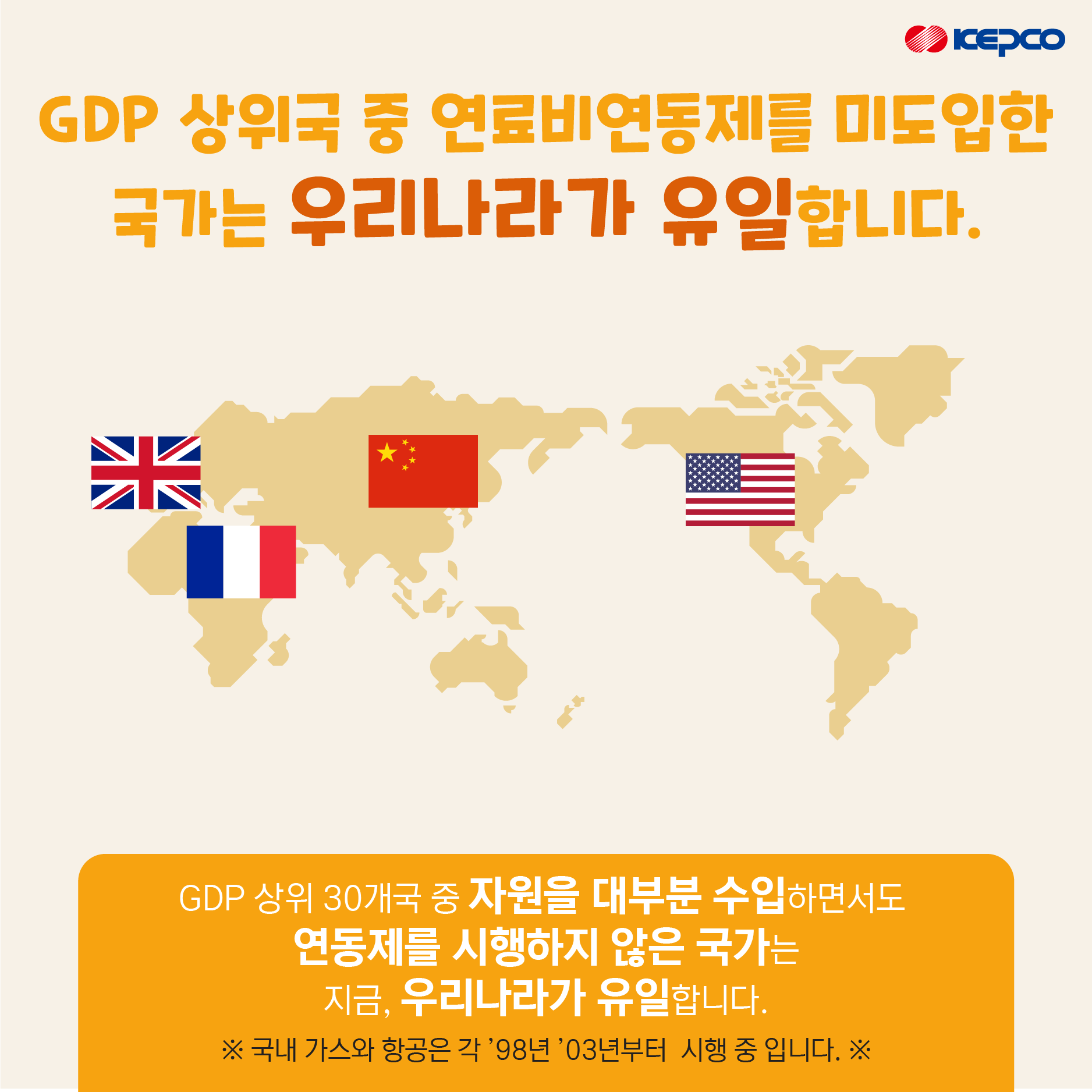 [한전] 연료비 조정요금 신설 