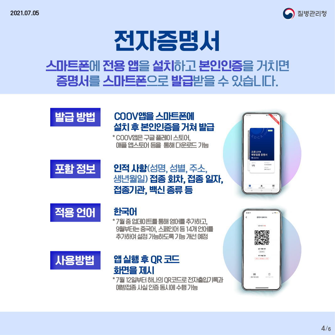 코로나19 예방접종 후 예방접종 증명 방법이 궁금하다면? 