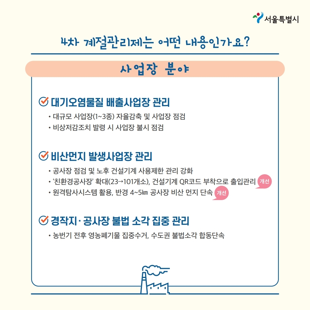 미세먼지 계절관리제 