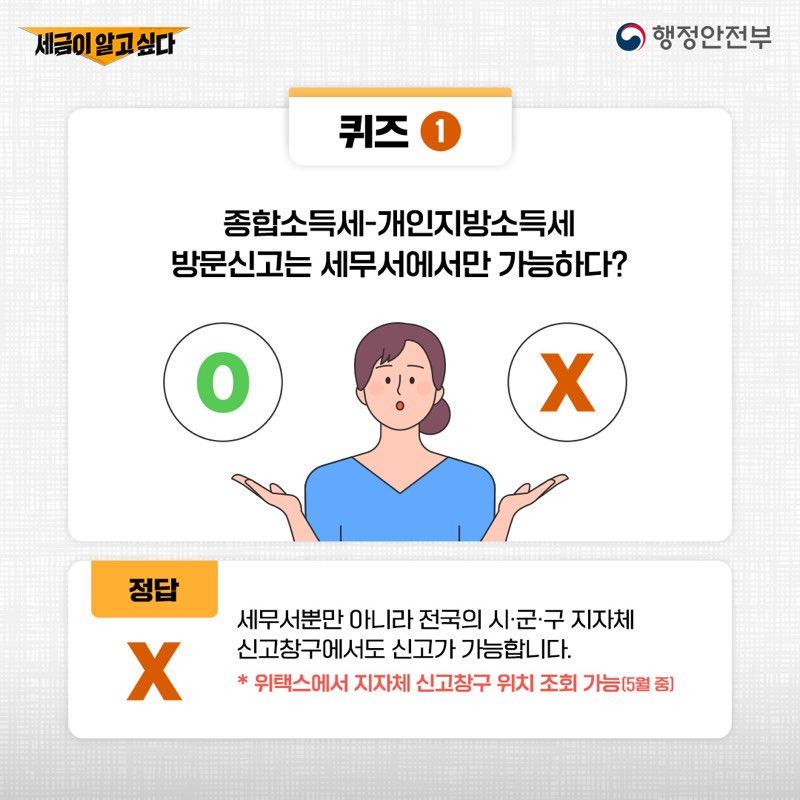 5월은 개인지방소득세·종합소득세 납부의 달 4번째 파일