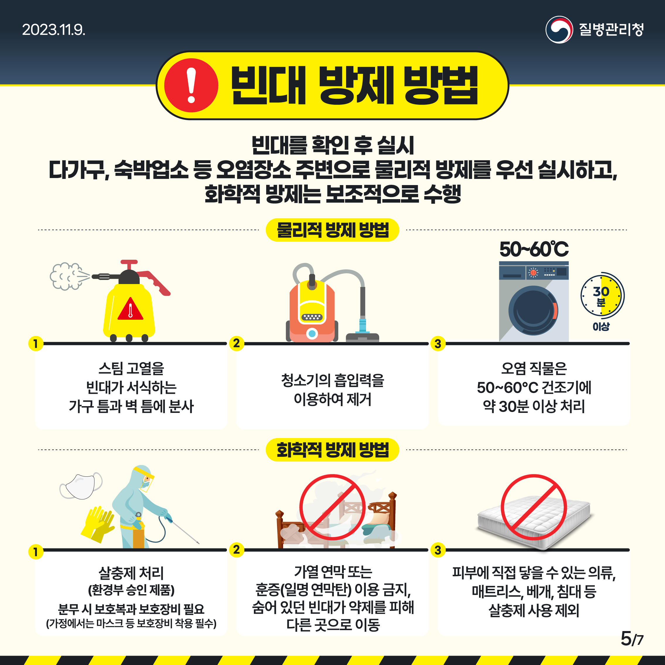 빈대 바로 알고 미리 예방하기 