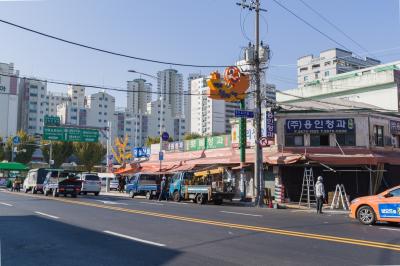 청과시장 철거현장 의 이미지