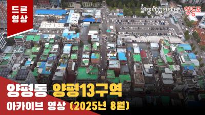 양평동 양평13구역 드론 아카이브 (25.08)의 이미지