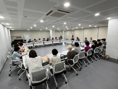 영등포동 통장연합회 8월 월례회의 의 이미지