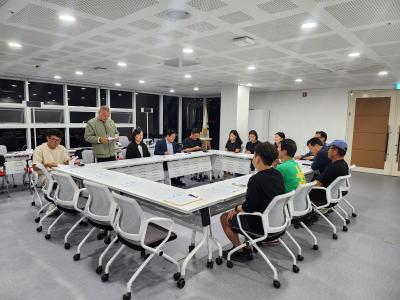 영등포동 자율방범대 10월 월례회의 의 이미지