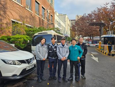 동장, 지구대장 11월 합동 순찰 실시 의 이미지