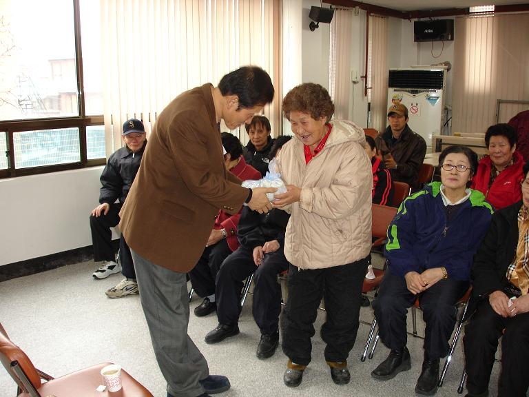사랑의 가래떡 나누기 의 이미지