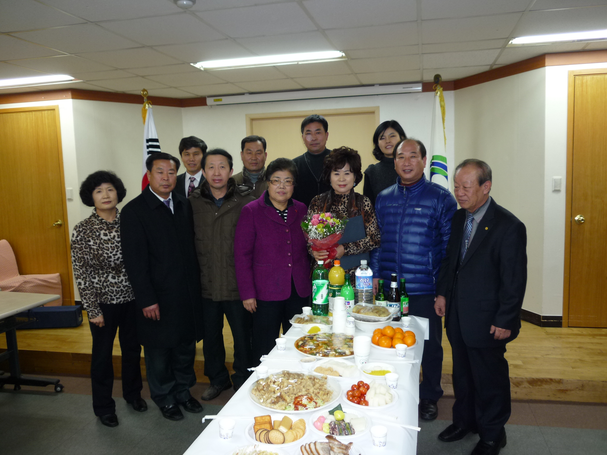 2010년 양평1동 종무식 개최 의 이미지