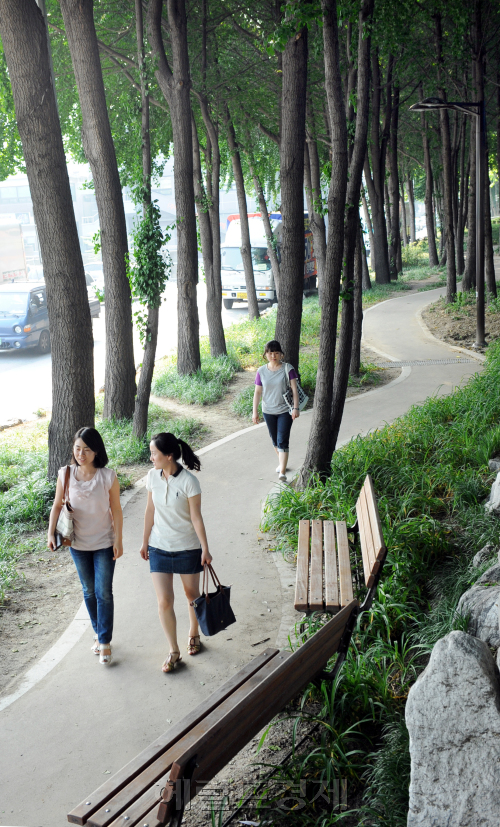 2010.6.11(금) 헤럴드 경제 기사(양평동 올레길 소개) 의 이미지