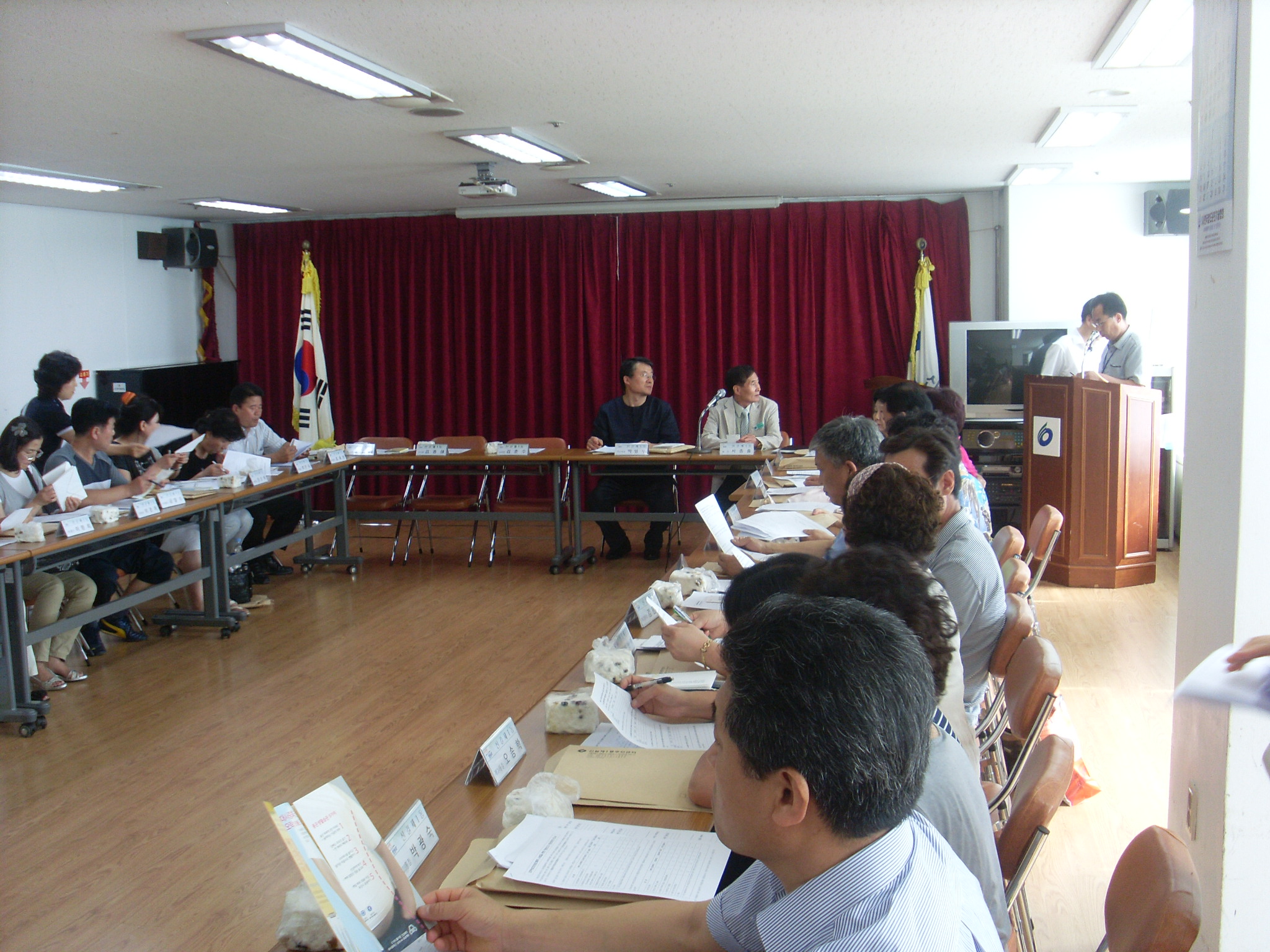 6월 통장월례회의 개회 의 이미지