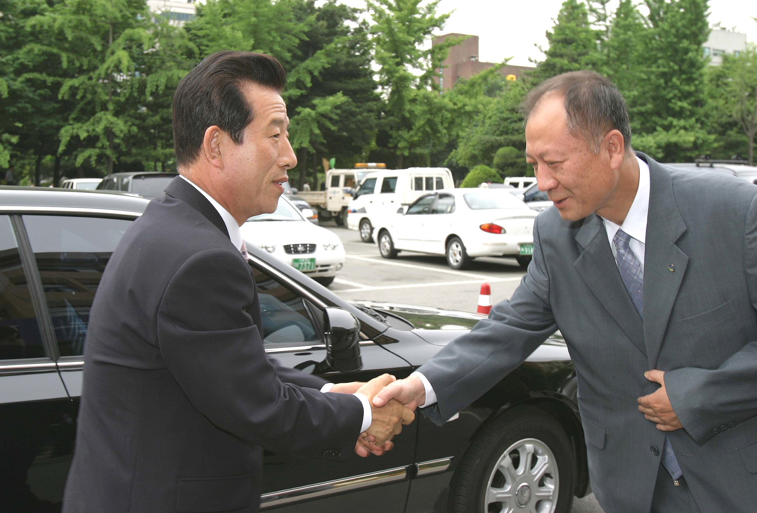 김형수 영등포구청장 당선후 첫등청 의 이미지