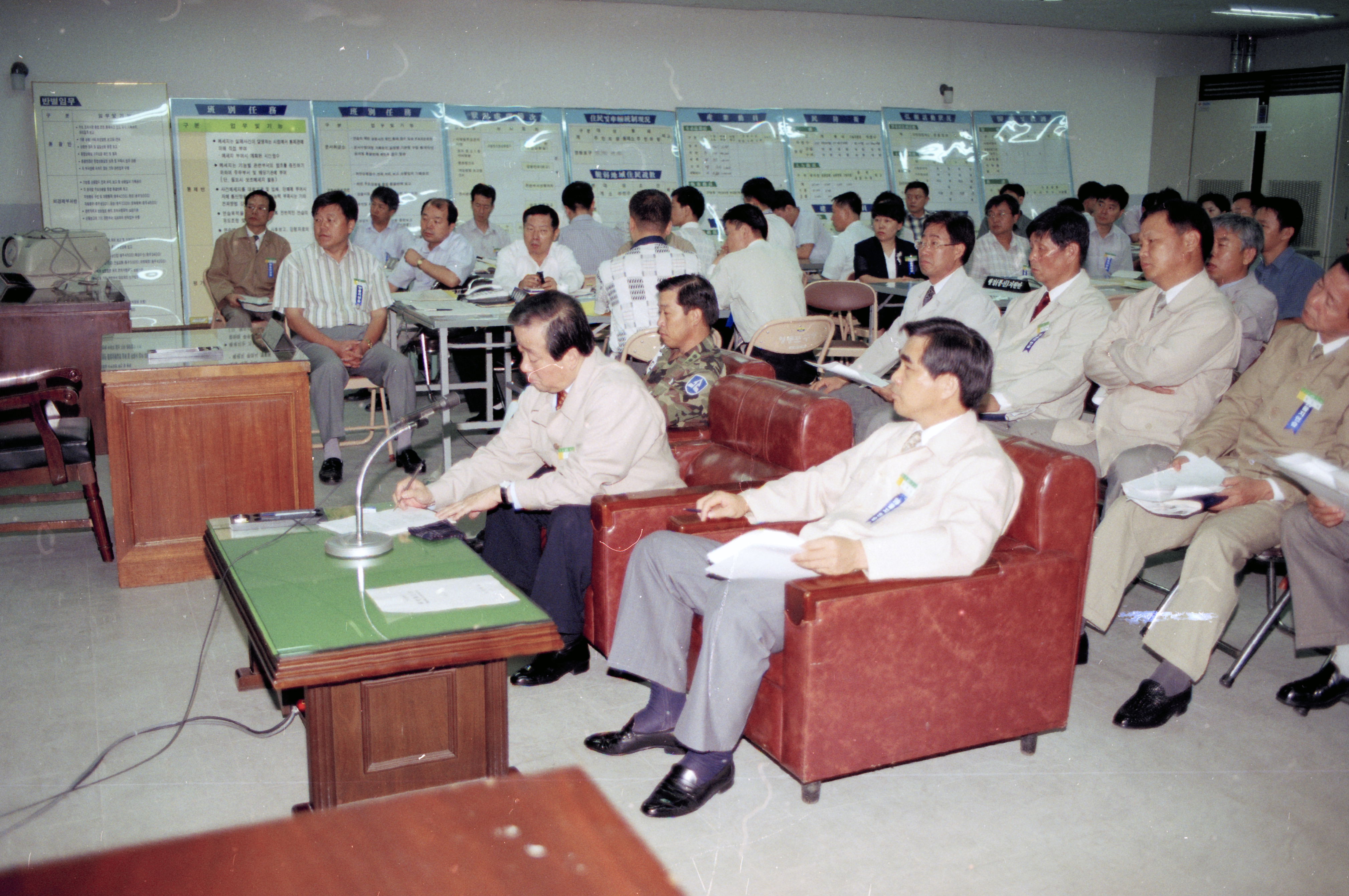 99을지 화랑 연습 보고회 의 이미지