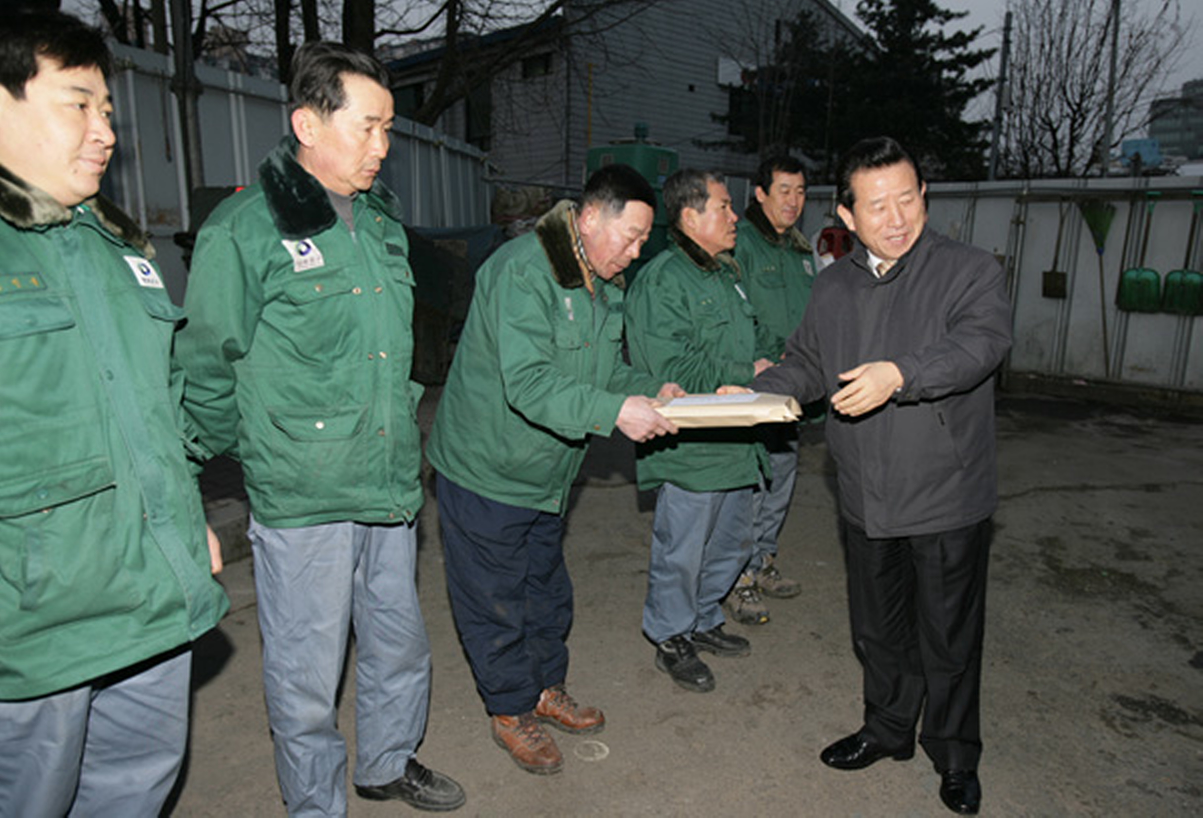 환경미화원격려 의 이미지