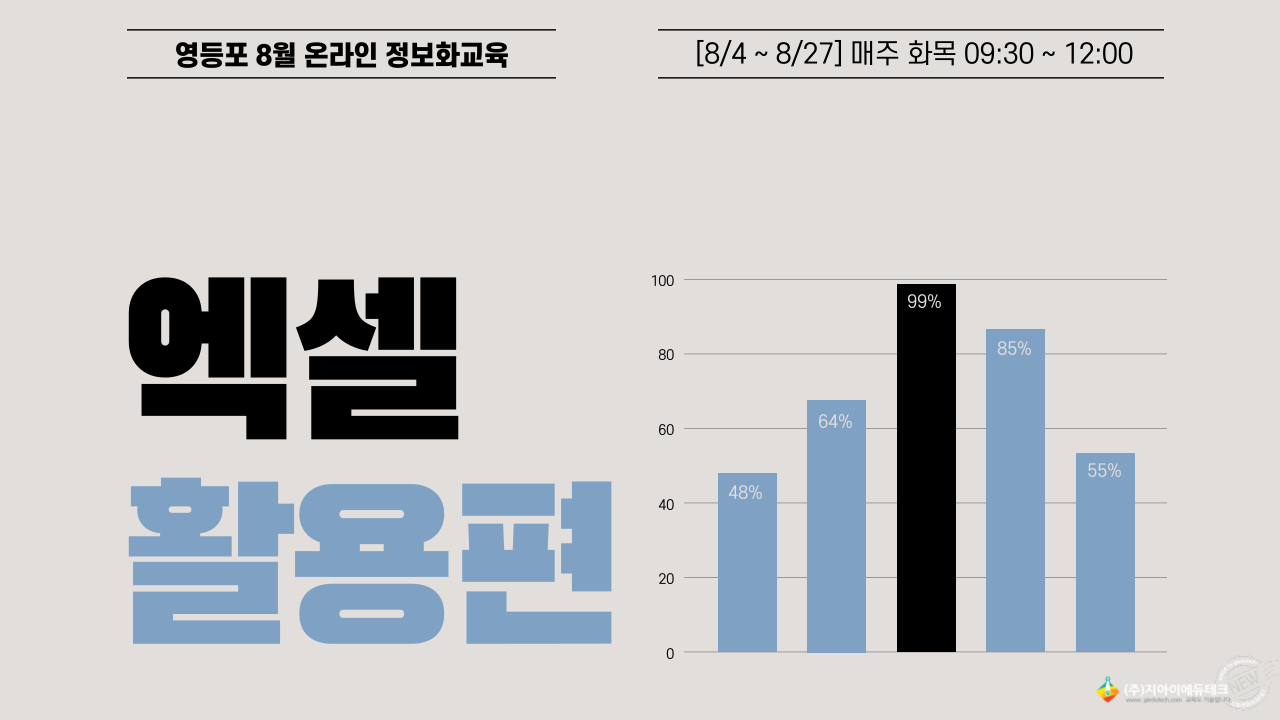 엑셀 퐐용편 이미지